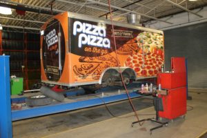 pizza pizza trolley