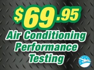 air conditioning performance testing coupon