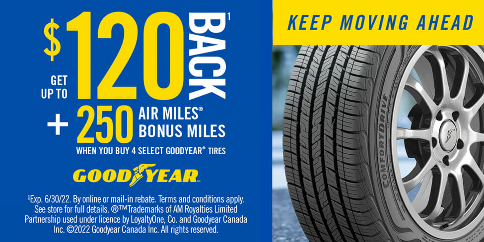 Get Up To $120 Back on Select Goodyear Tires - Xtreme Tire Garage