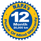 NAPA Nationwide Limited Tire Warranty Logo